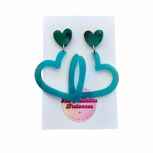 Boucles d’oreilles Les paillettes bretonnes