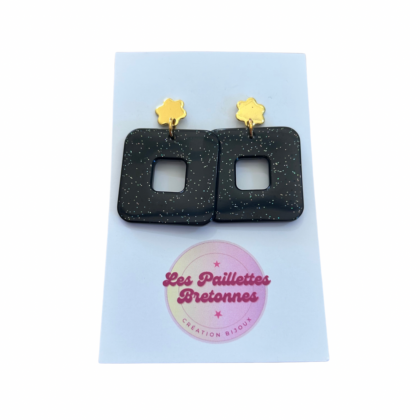 Boucles d’oreilles Les paillettes bretonnes