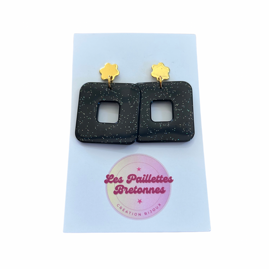 Boucles d’oreilles Les paillettes bretonnes
