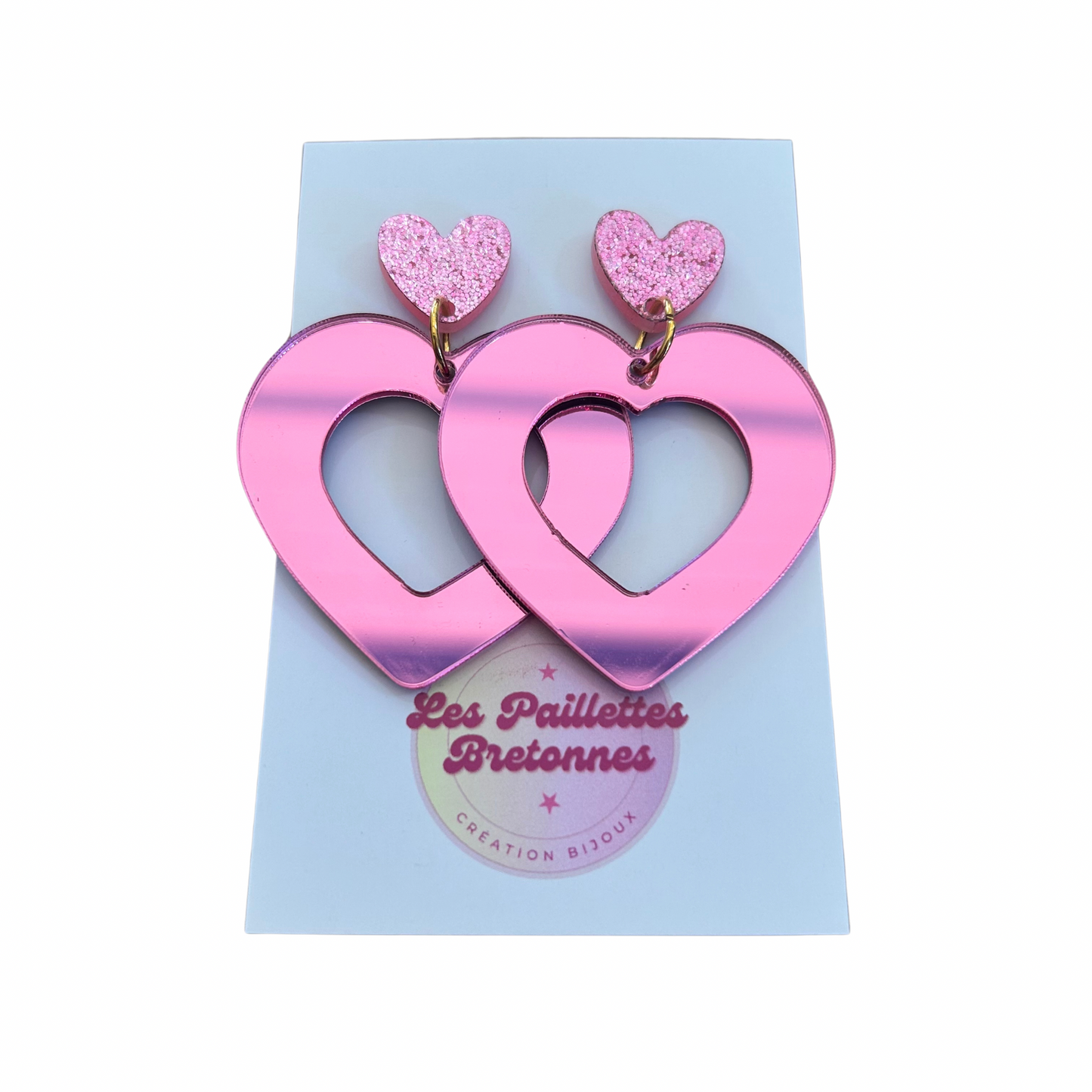 Boucles d’oreilles Les paillettes bretonnes
