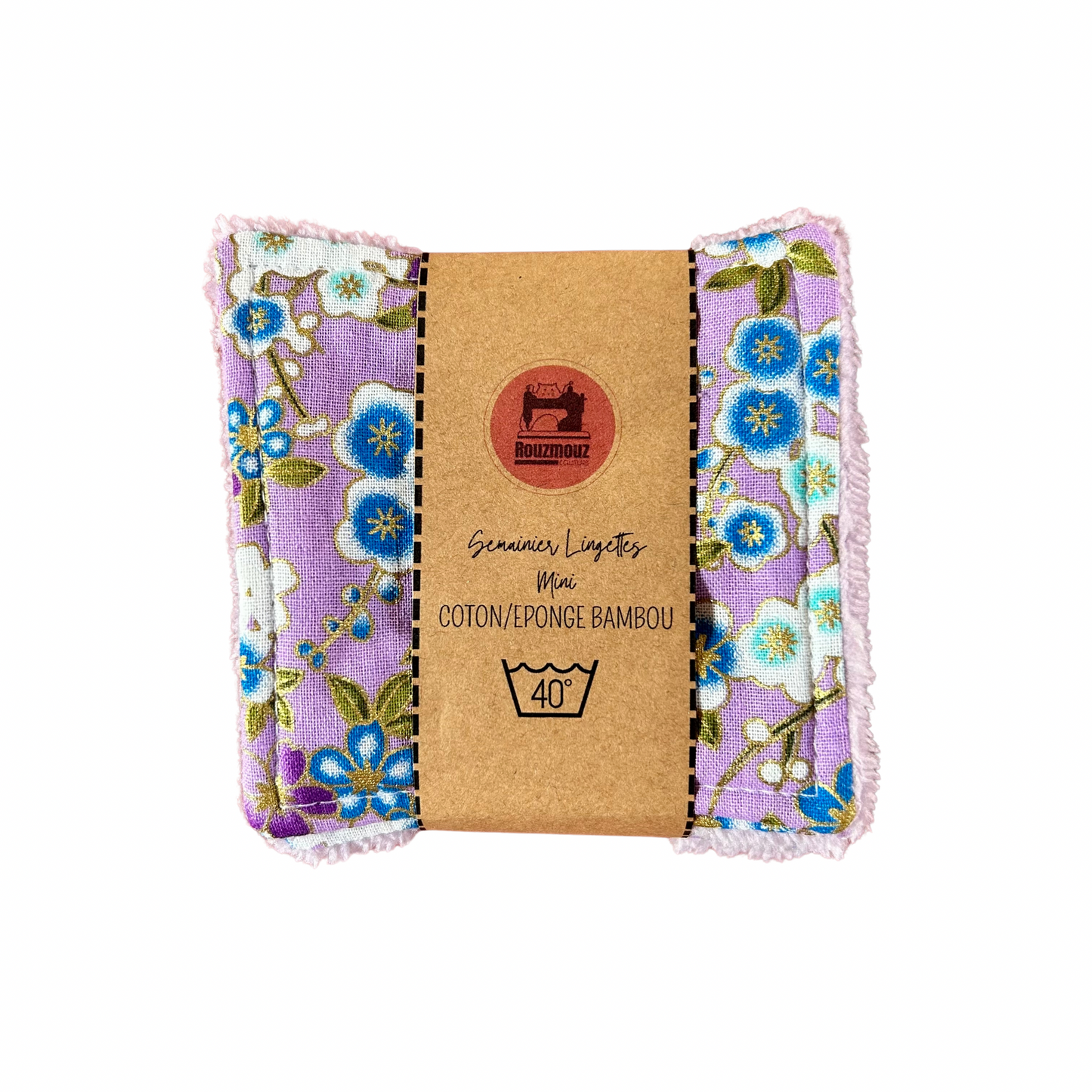 Semainier de lingettes Rouzmouz