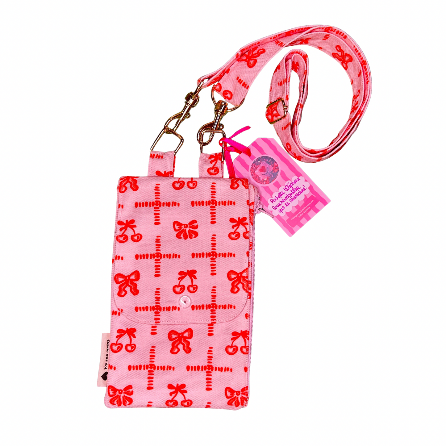 Pochette téléphone Cœur sur toi