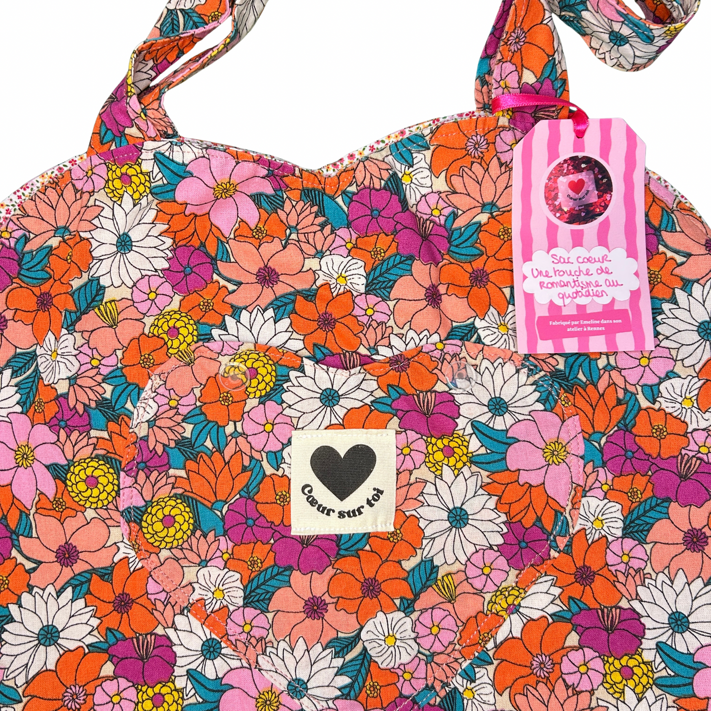 Sac cœur cœur sur toi