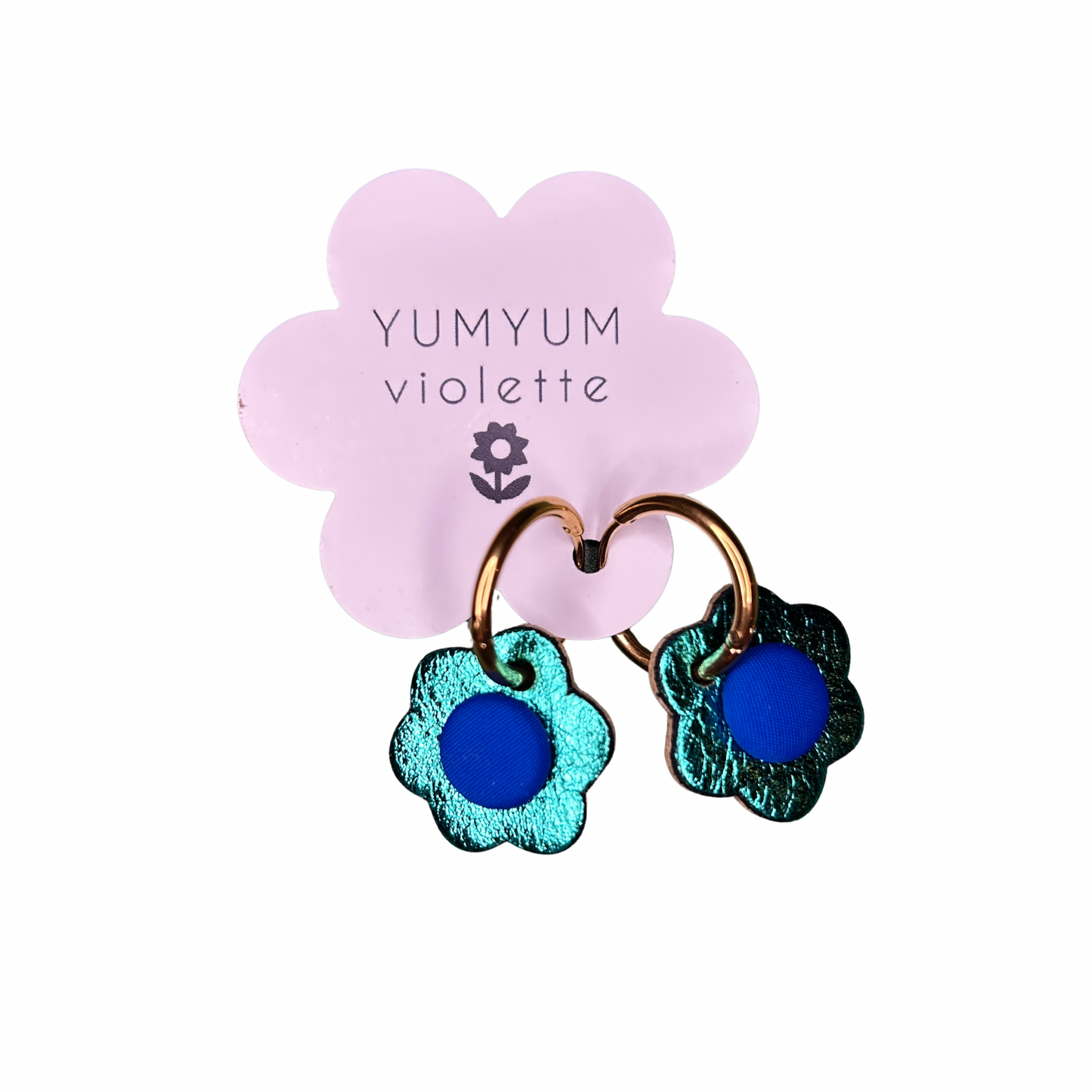Boucles d’oreilles “Ginette” – YumYum Violette