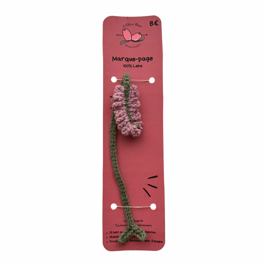 Marque-page L’olive Rose