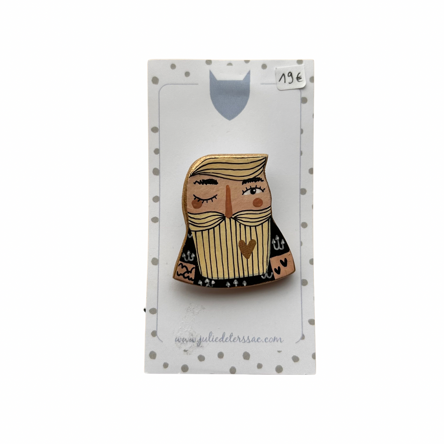 Broche Julie Deterssac