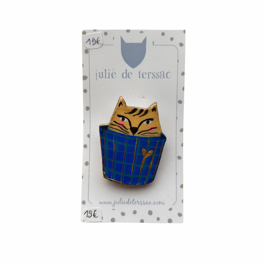 Broche chat Julie Deterssac