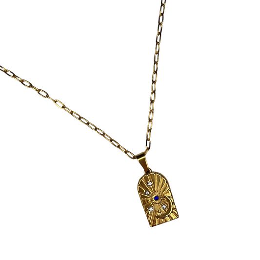 Collier Lunaria bijoux