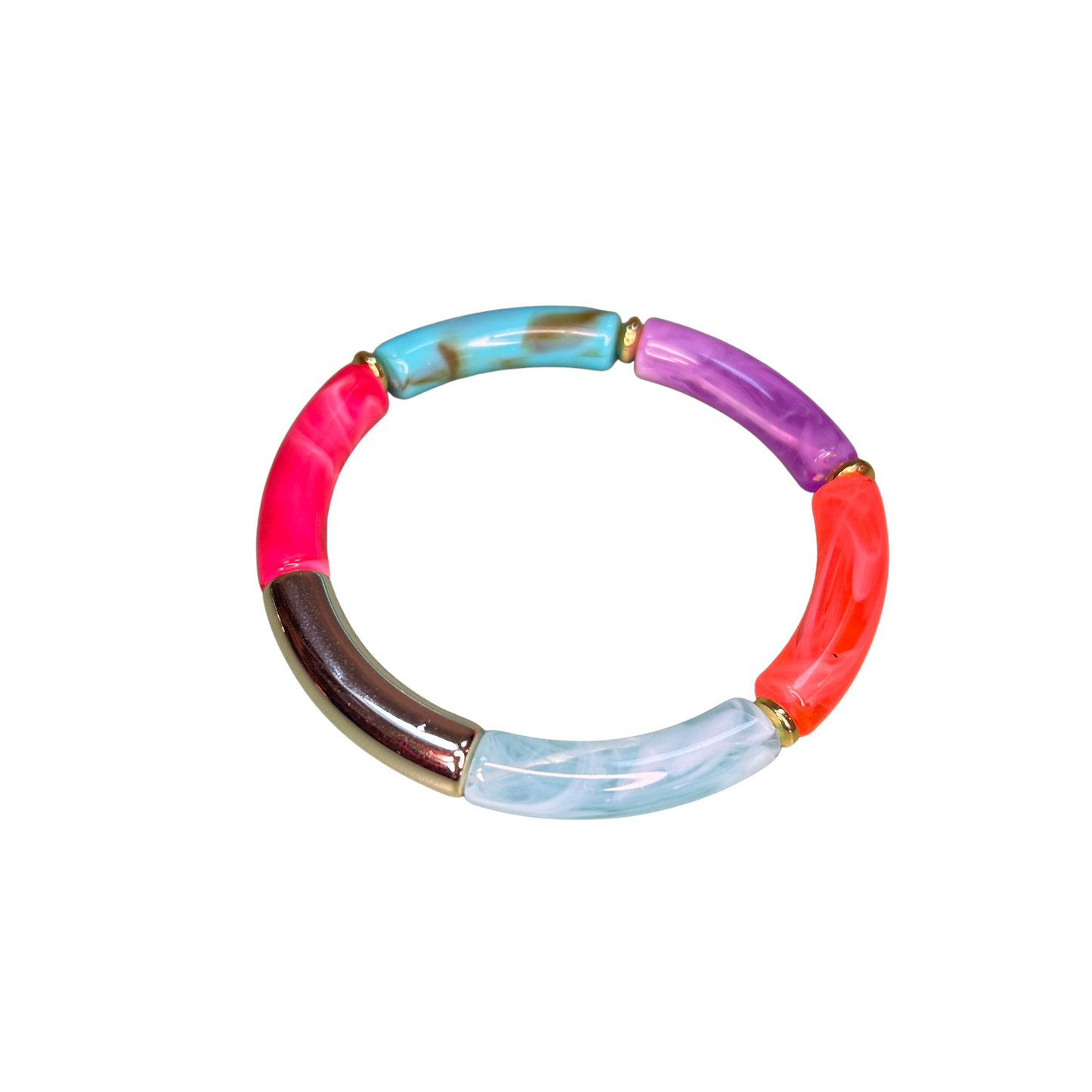 Bracelet perlé Les paillettes bretonnes