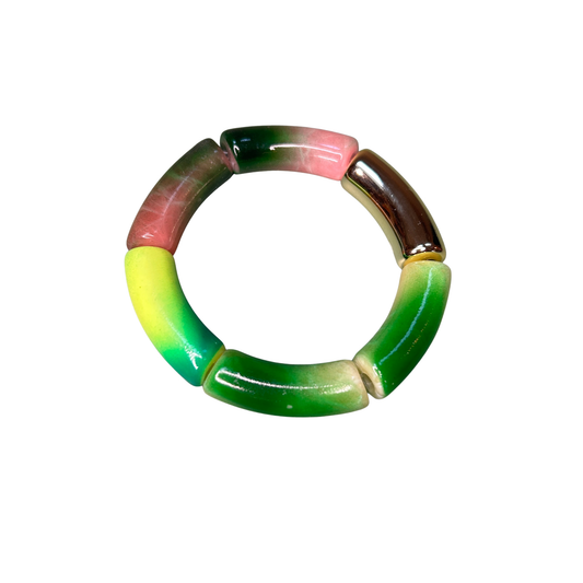 Bracelets grosses perles Les paillettes bretonnes