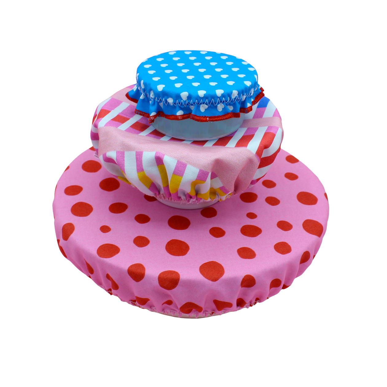 Trio de couvre-plats Machatatelier