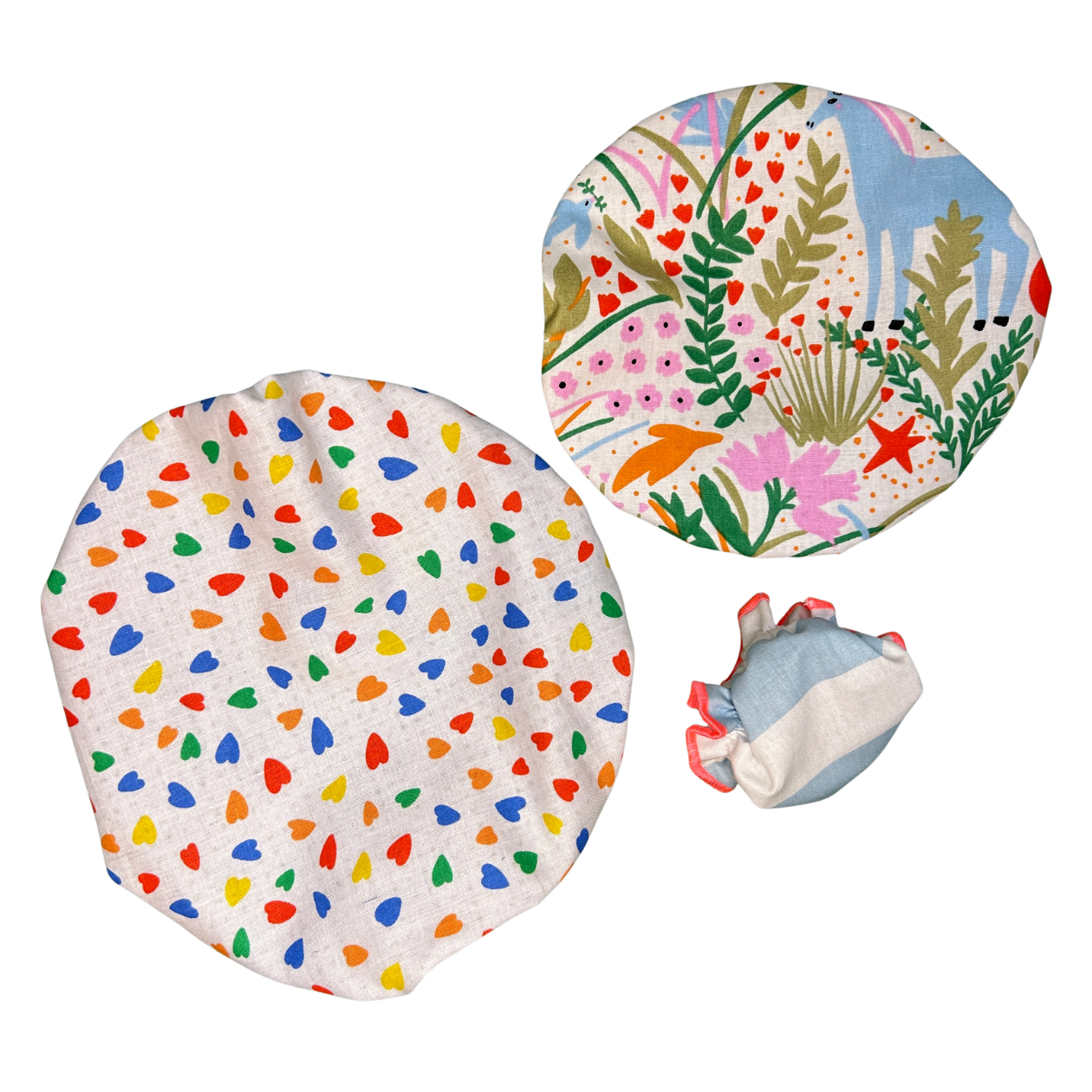 Trio de couvre-plats Machatatelier