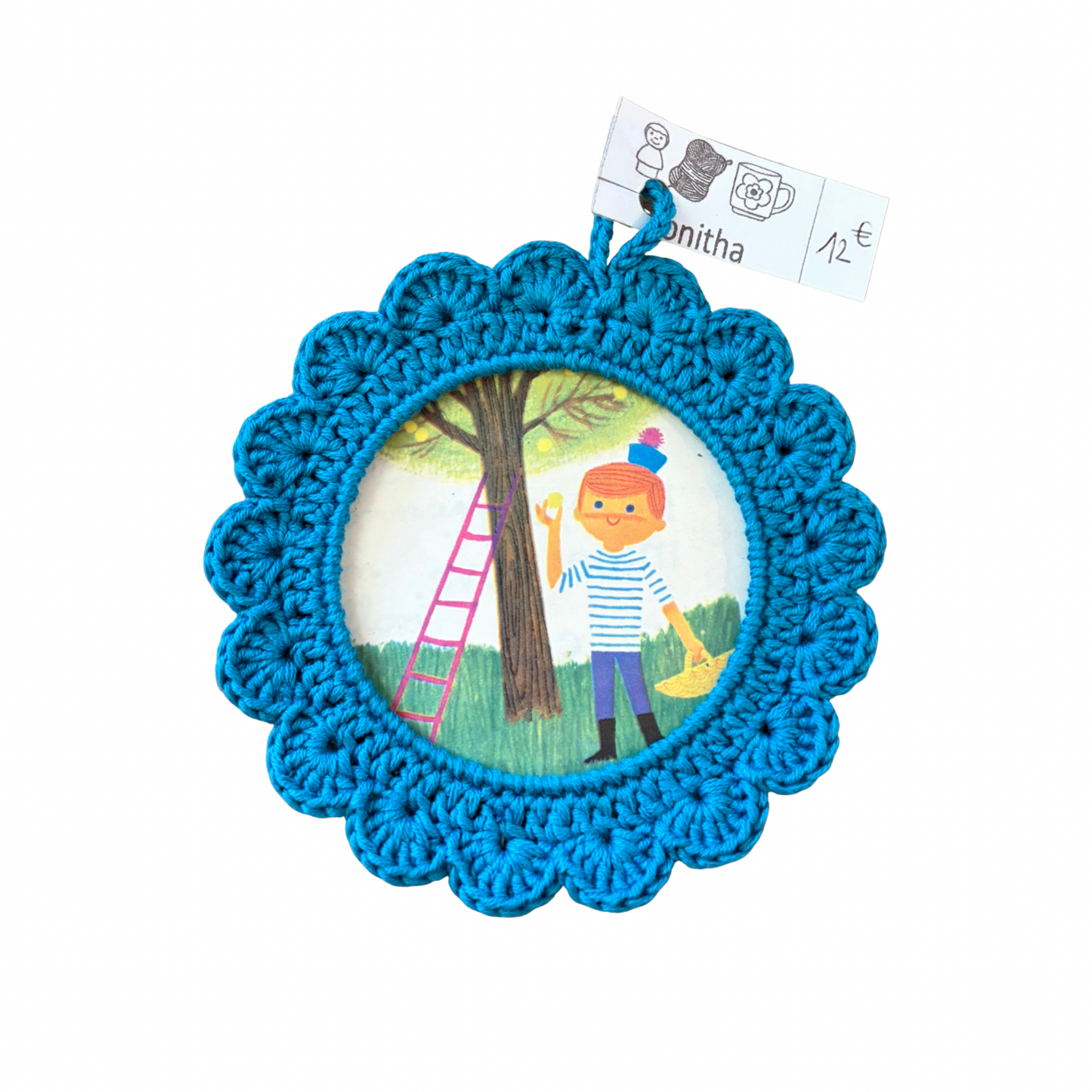 Cadre en crochet vintage Jonitha