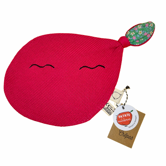 Doudou petite crêpe Patate et Mandarine