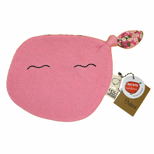 Doudou petite crêpe Patate et Mandarine