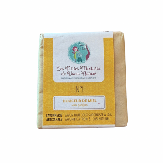 Savon douceur de miel Les p’tites mixtures de dame nature
