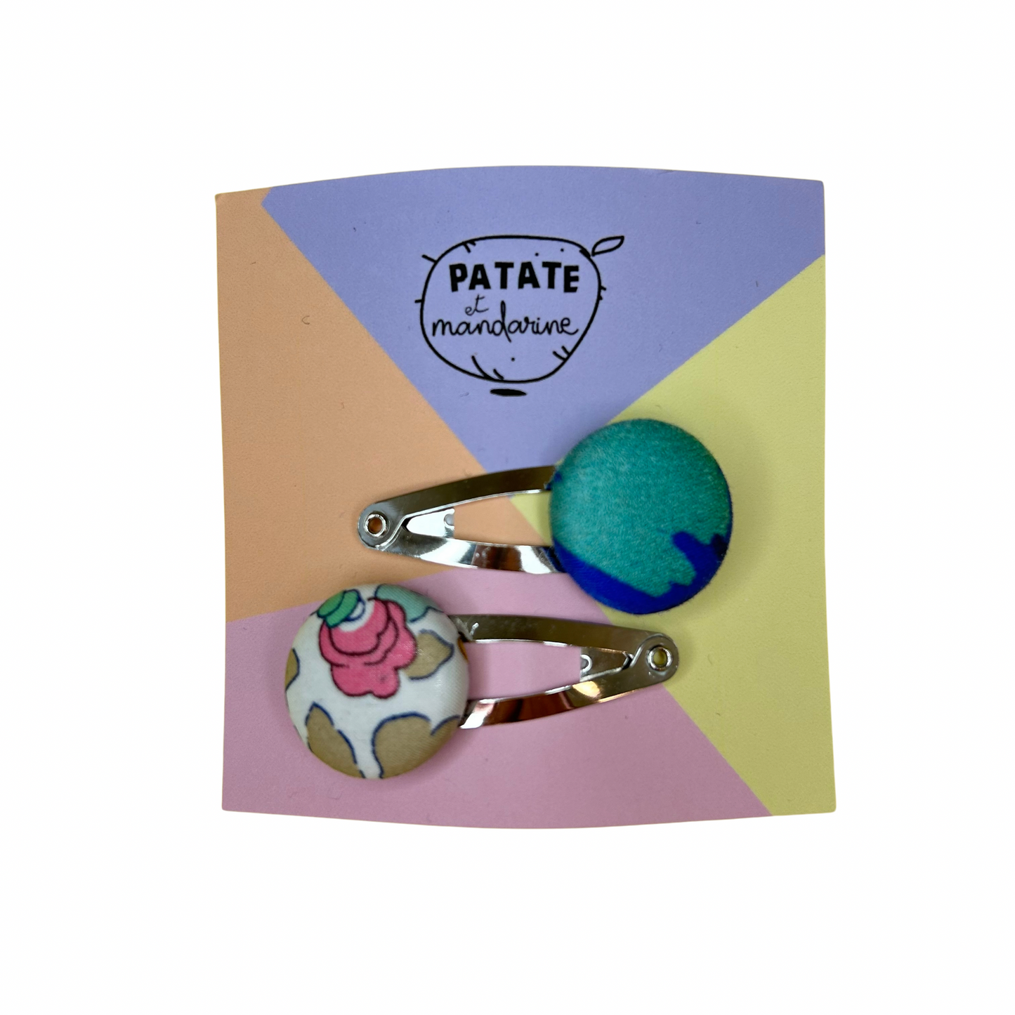 Barrettes patate et mandarine