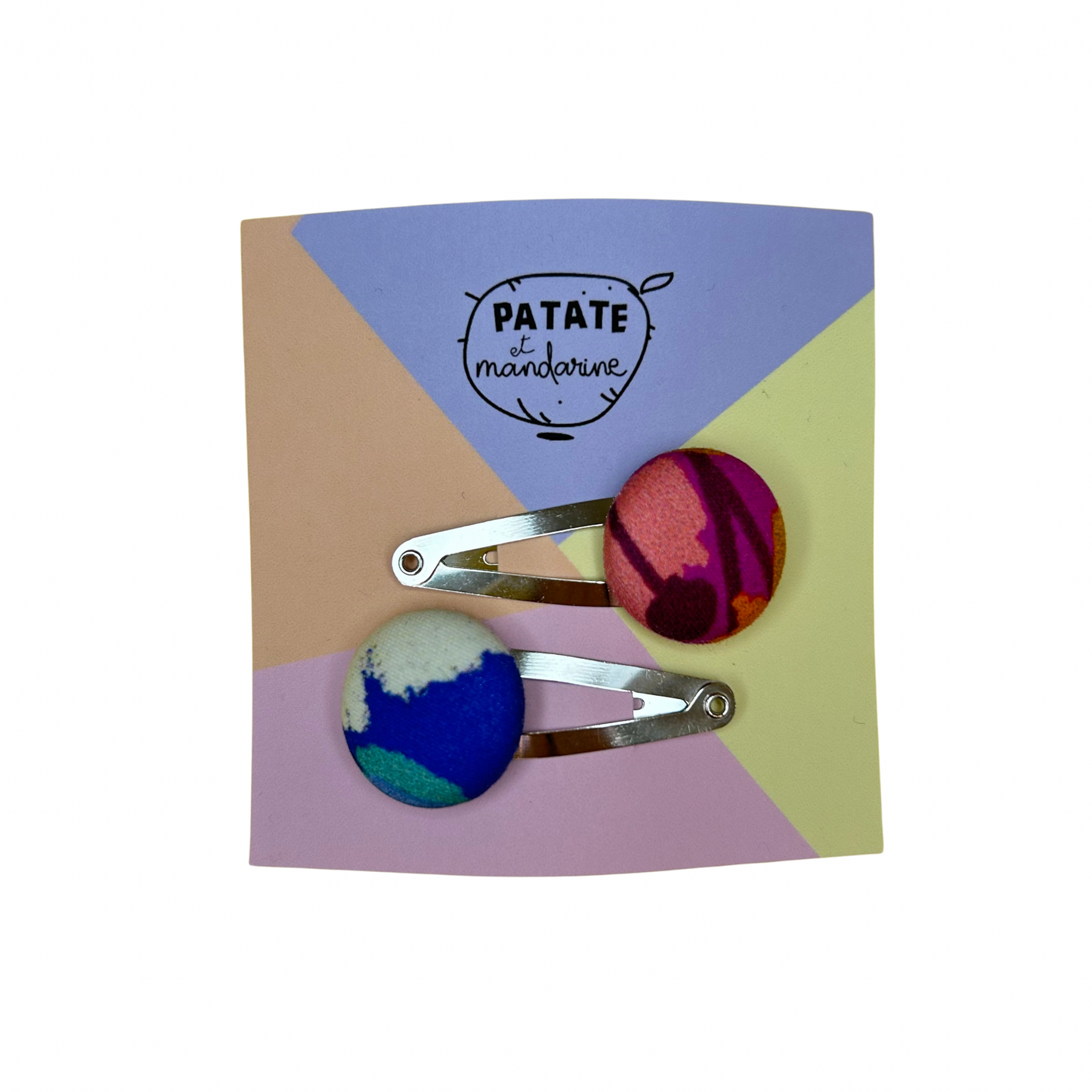 Barrettes patate et mandarine