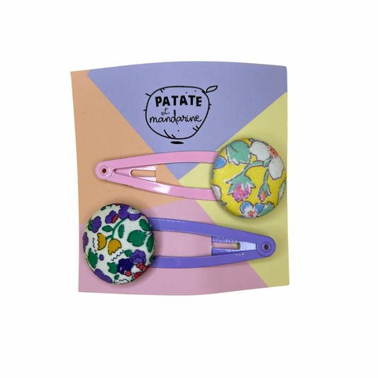 Barrettes patate et mandarine