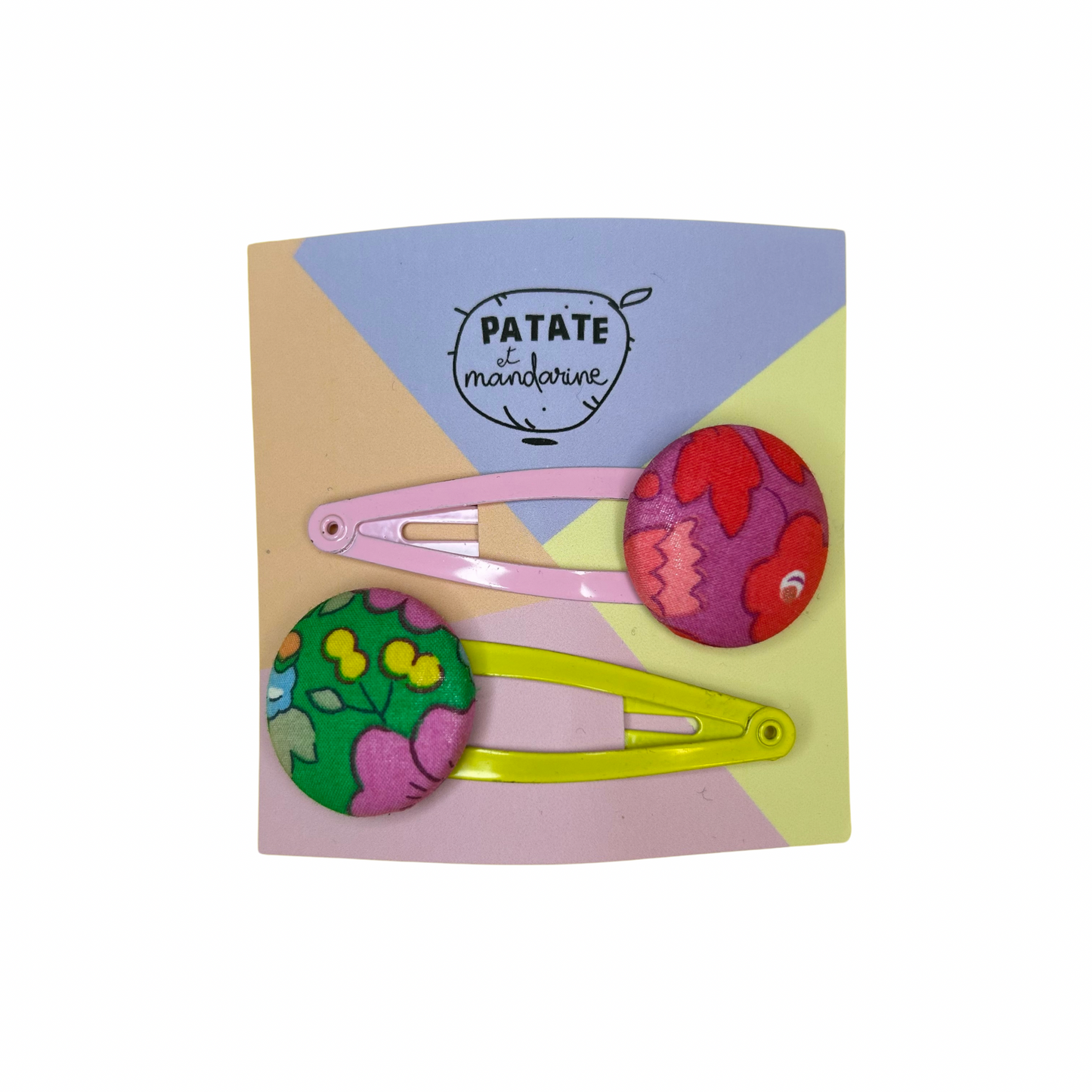 Barrettes patate et mandarine