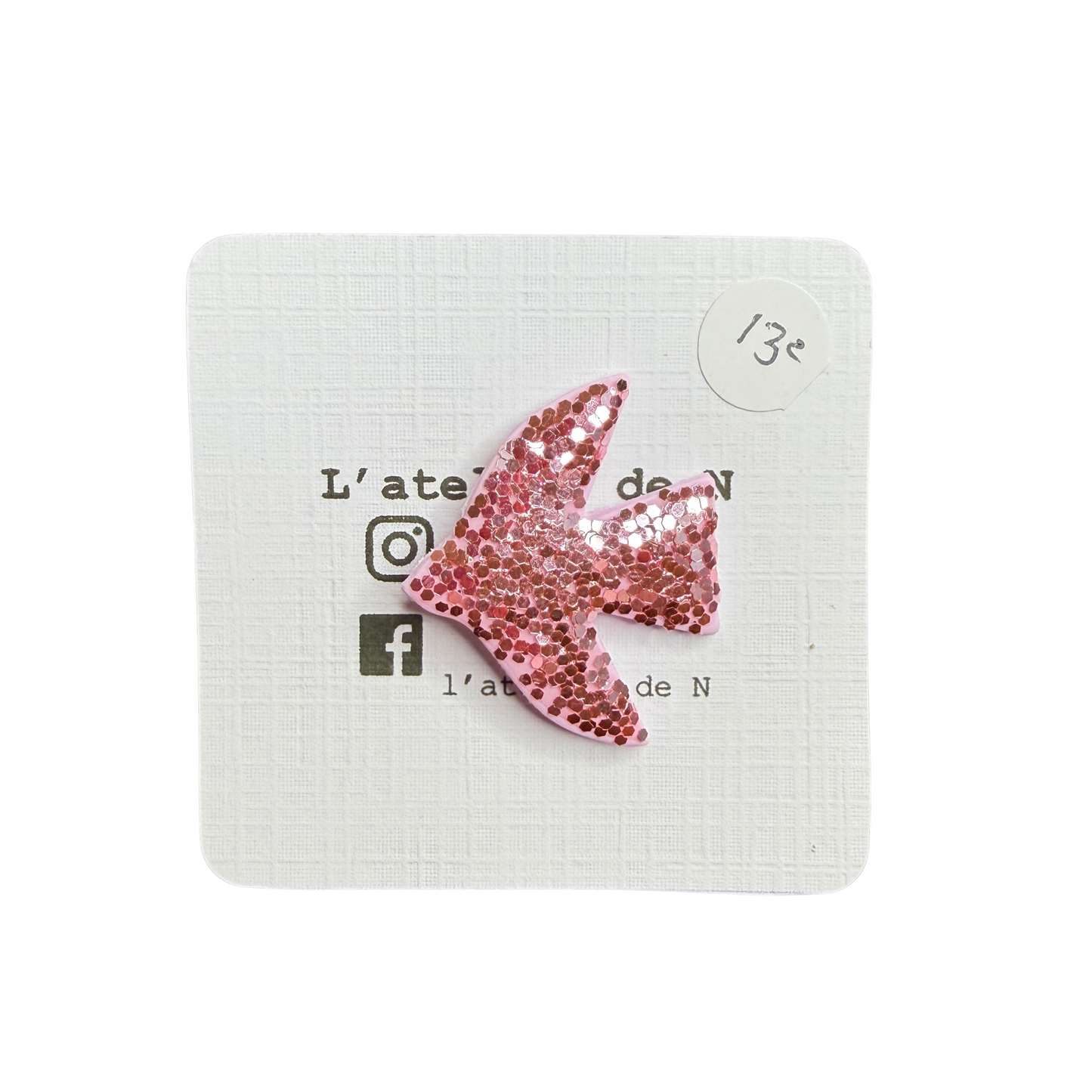 Pin’s oiseau L’atelier de N