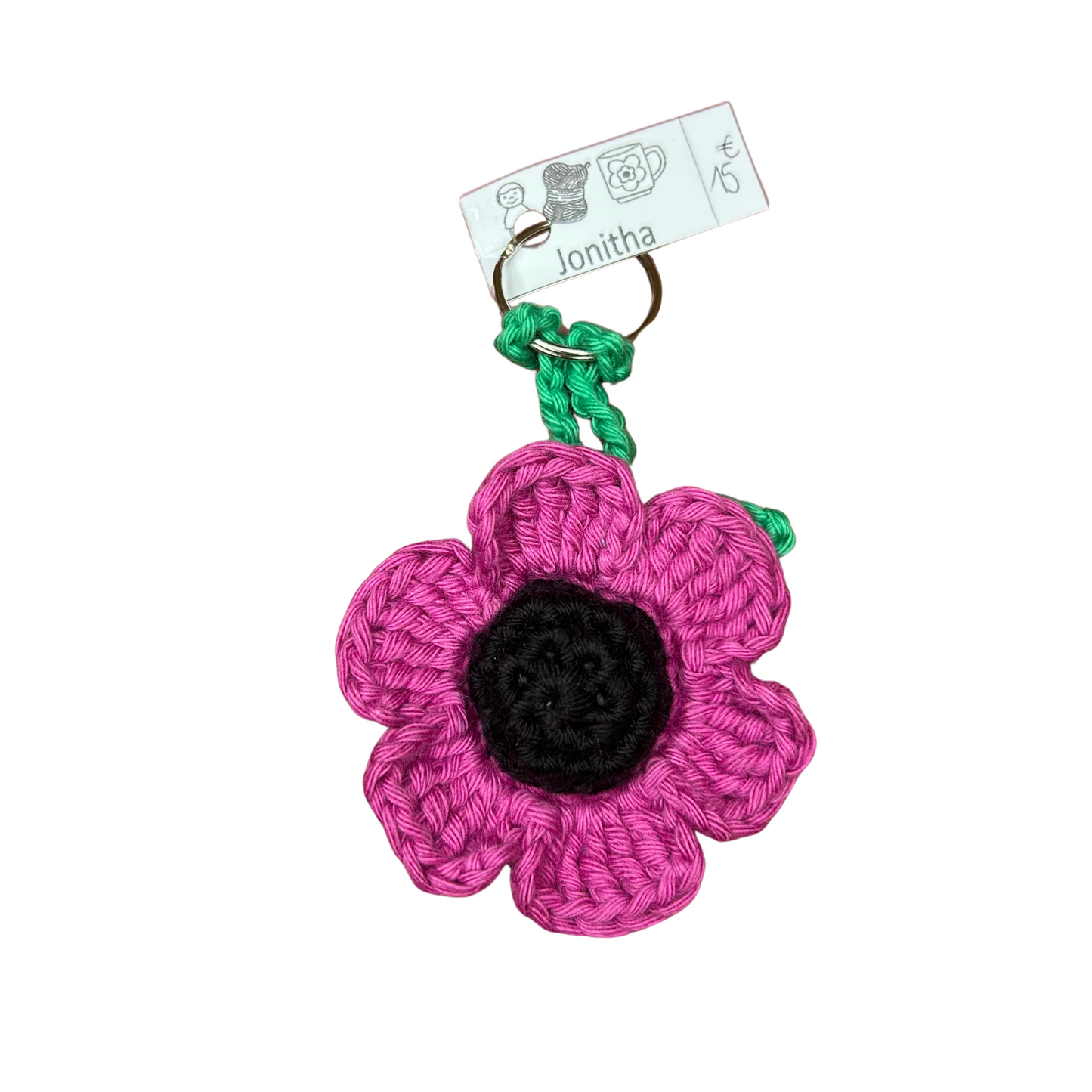 Porte-clés fleur Jonitha boutique