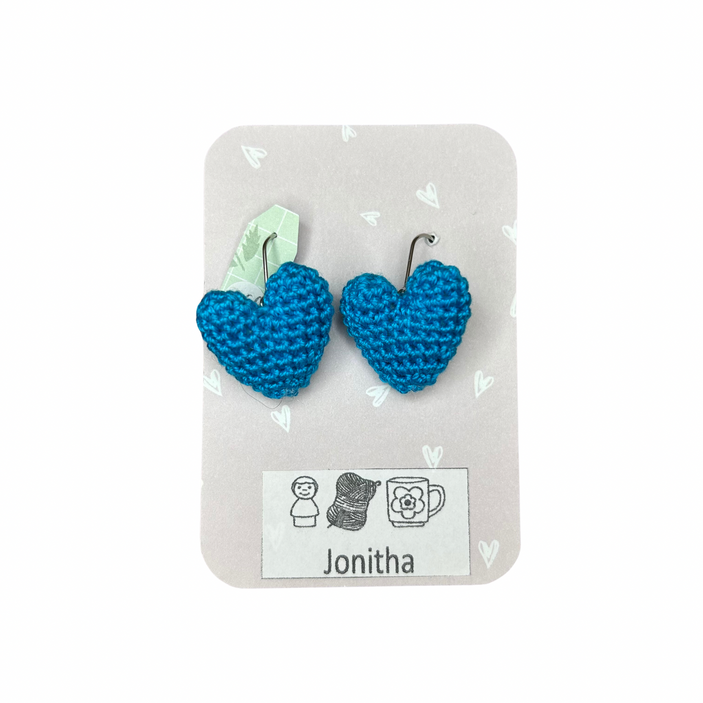Boucles d’oreilles cœur Jonitha boutique