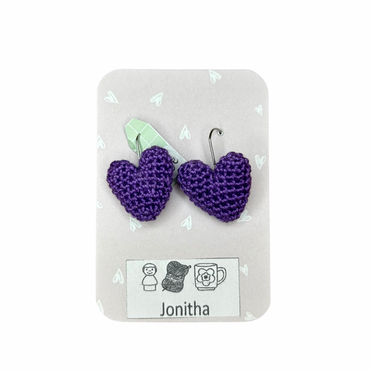 Boucles d’oreilles cœur Jonitha boutique