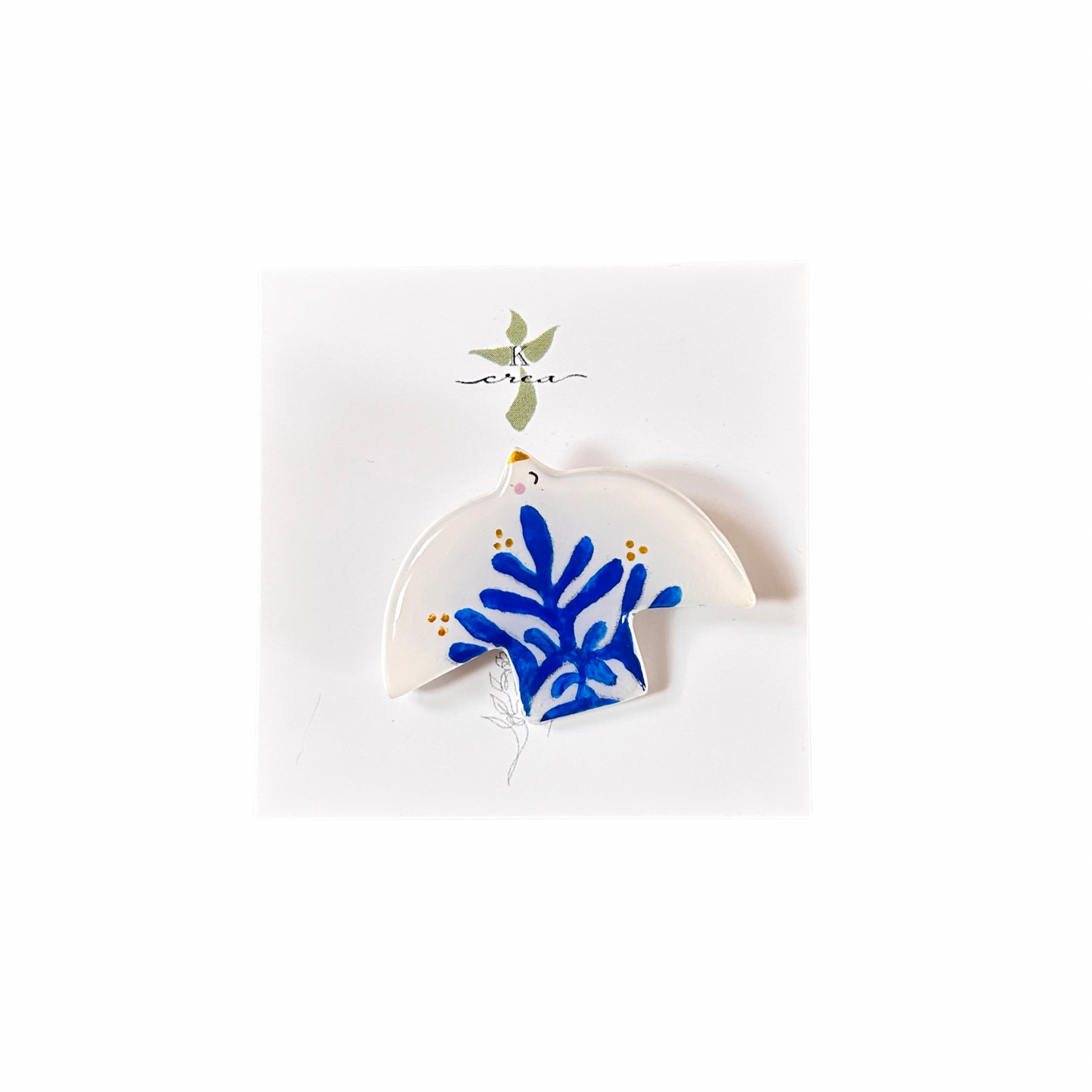 Broche oiseau Kcrea